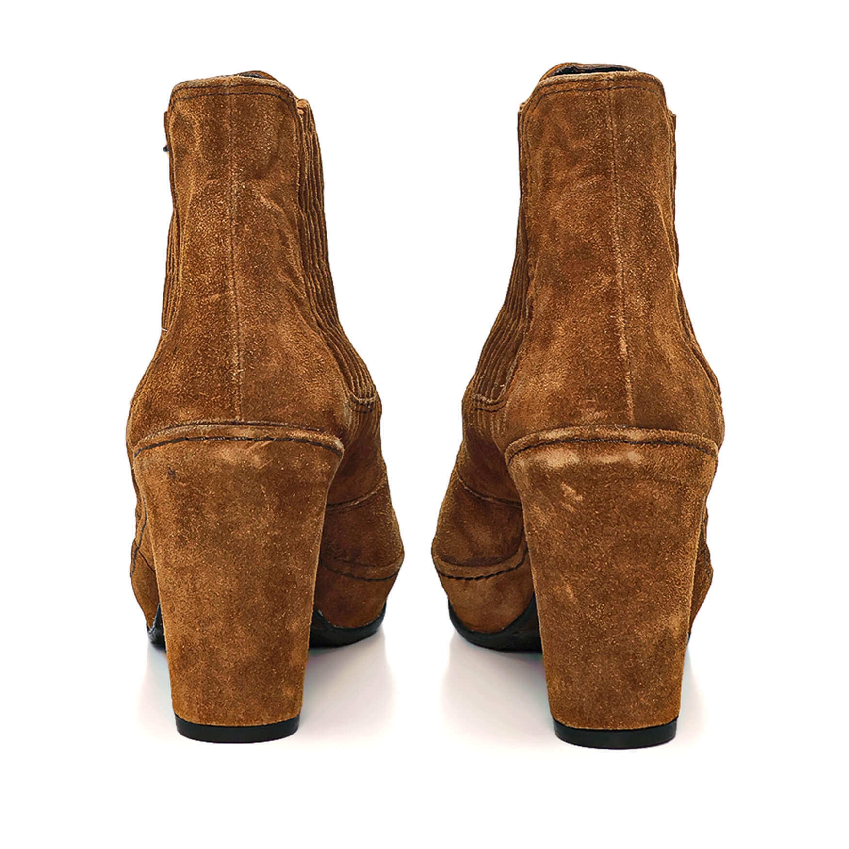 Homers Sagueto - Tabac Suede Booties 